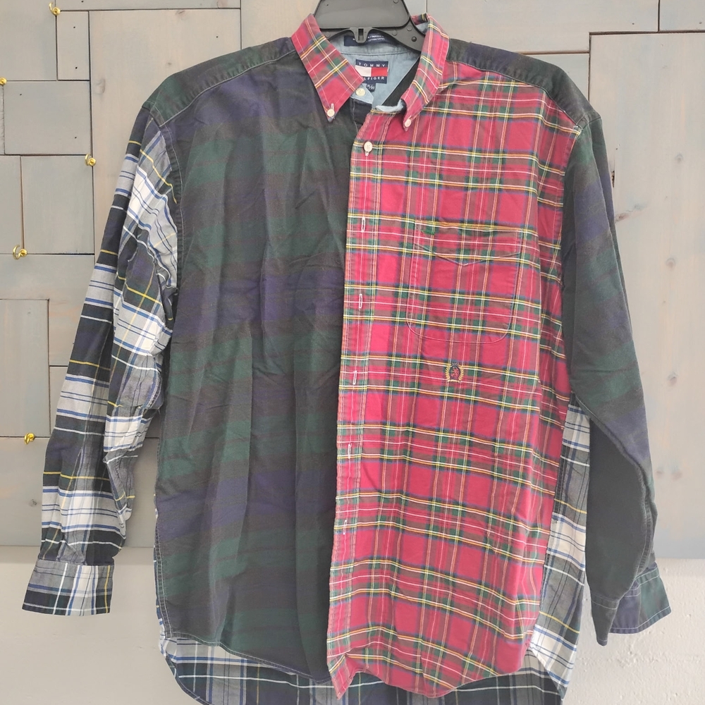 Men's Multicolor Plaid Shirt